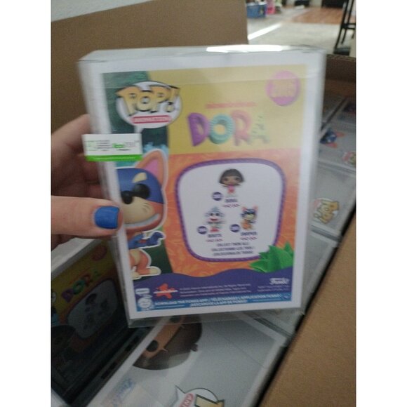 Funko Dora the Explorer - Boots Dora Swiper Pop! Vinyl Figure 3 SET + Protectors - Picture 10 of 13